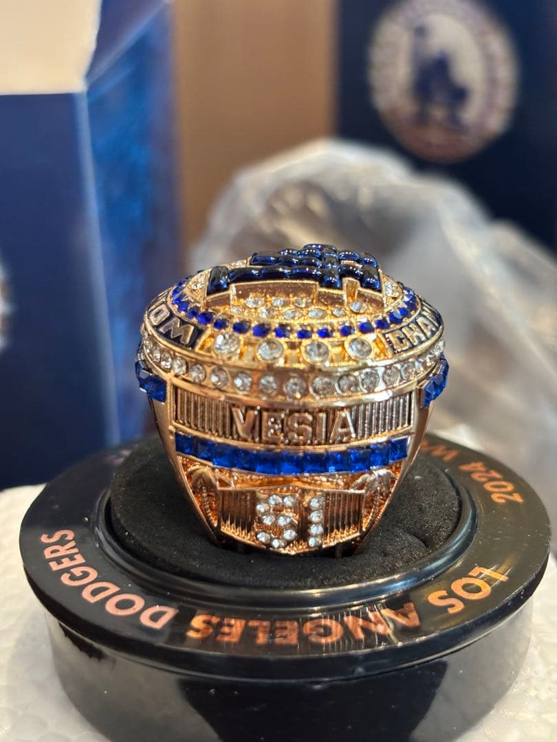 ロサンゼルス・ドジャース 2024年ワールドチャンピオン記念リング