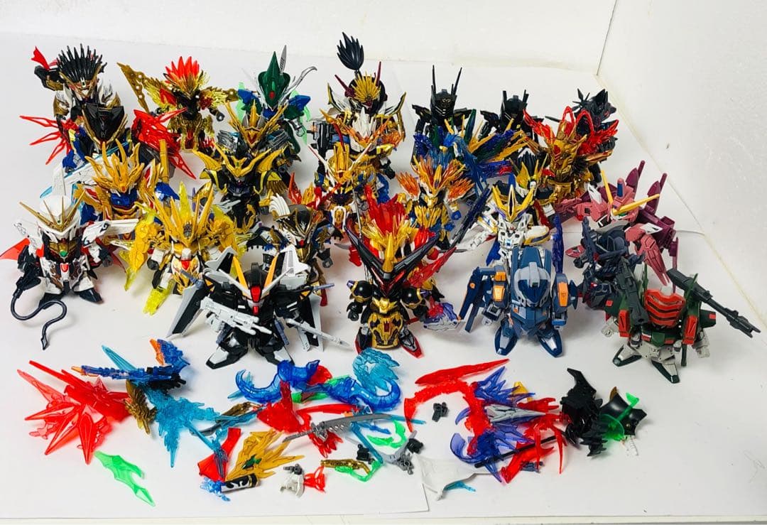 SDガンダム プラモデル 完成品 28体 まとめて BB戦士 戦国伝 ジャンク SDガンダム プラモデル 完成品 28体 まとめて BB戦士 戦国伝 ジャンク