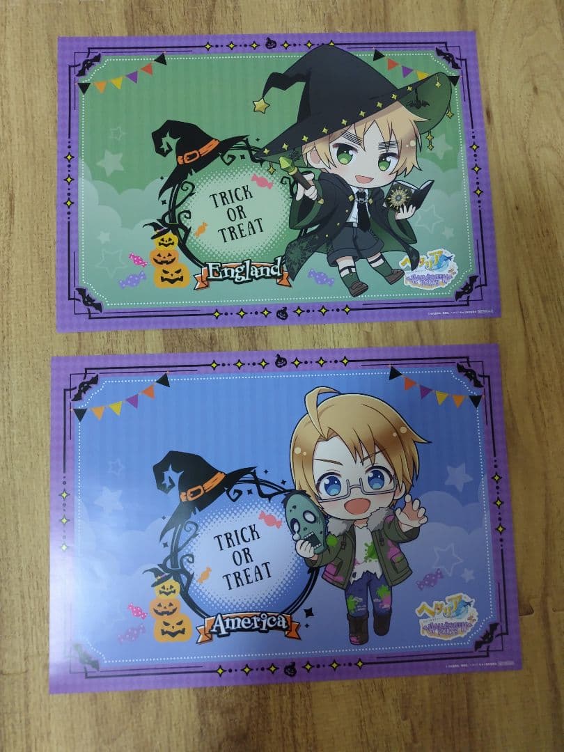 ヘタリア アモカフェ ランチョンマット イギリス アメリカ - メルカリ