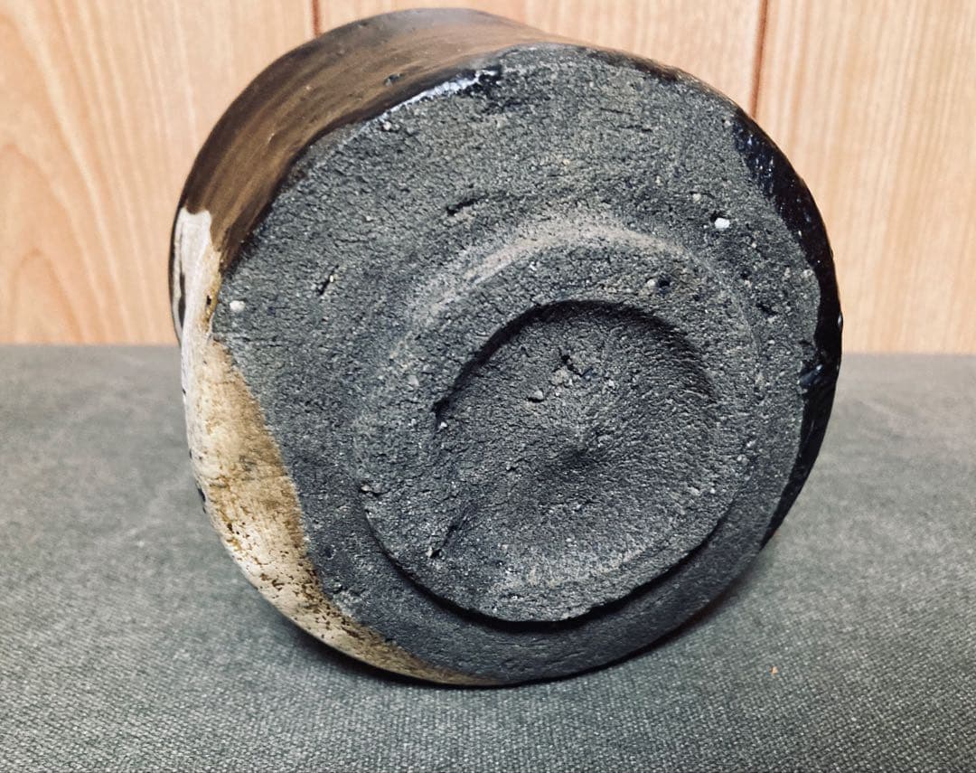 本物保証 丸田宗彦 唐津 黒織部茶碗 (検索 細川護煕 中川自然坊 - メルカリ