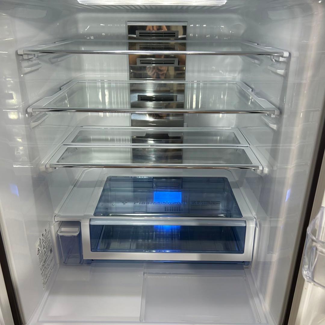 SHARP 大型冷蔵庫 SJ-GX55D 551L メガフリーザー d4583