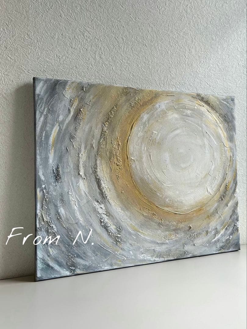 -Texture Art／50×40cm テクスチャー N.キャンバスボードc