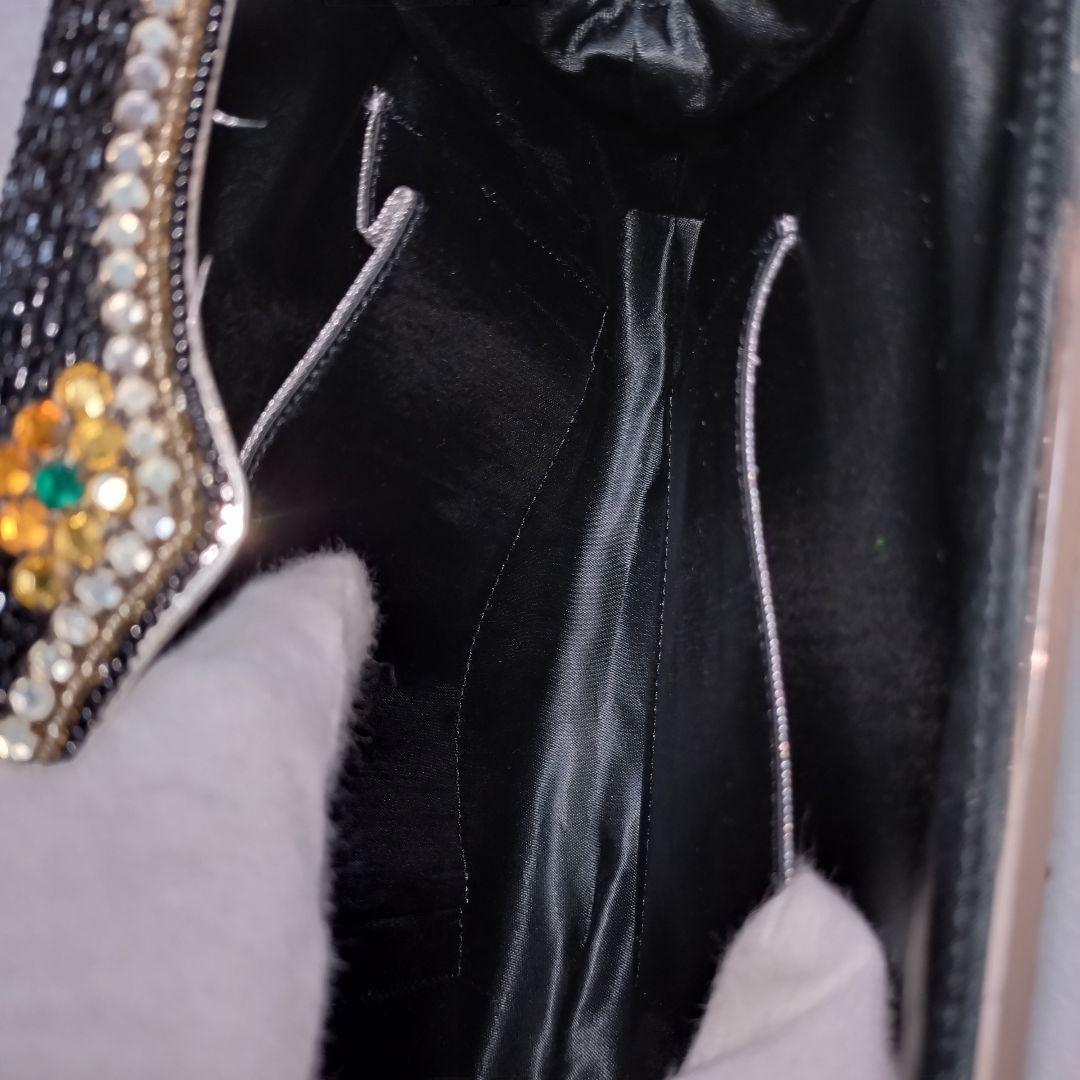 ✨️希少 皇室御用達 ヴィンテージ はしもと ビーズバッグ パーティーバッグ