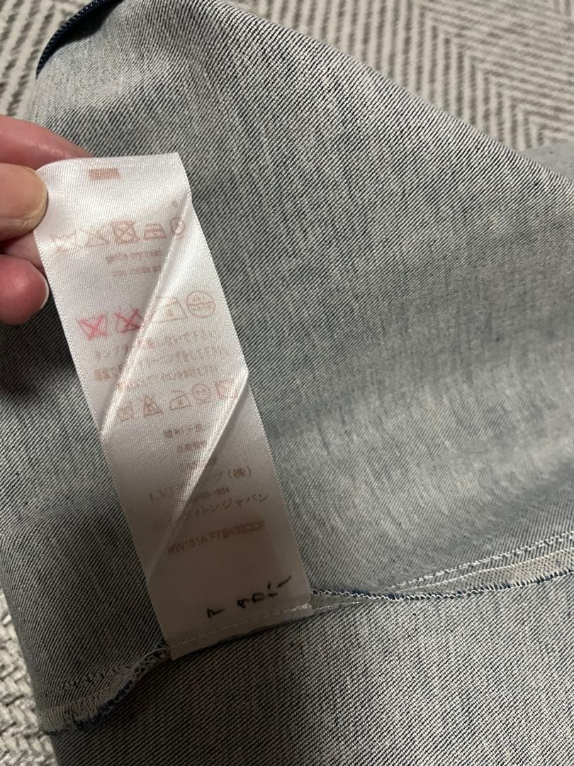 LOUIS VUITTONのデニムスカート40