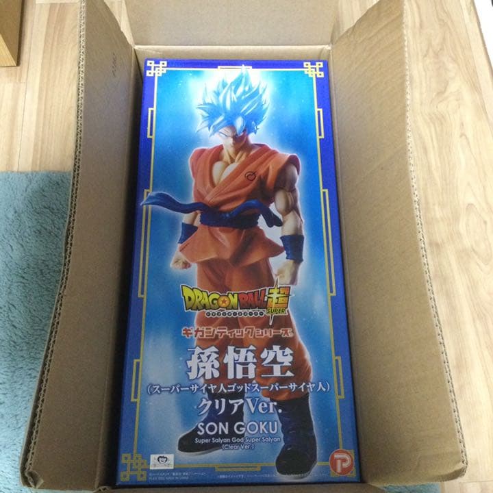 ドラゴンボール ギガンティックシリーズ 孫悟空 SSGSS クリアVer
