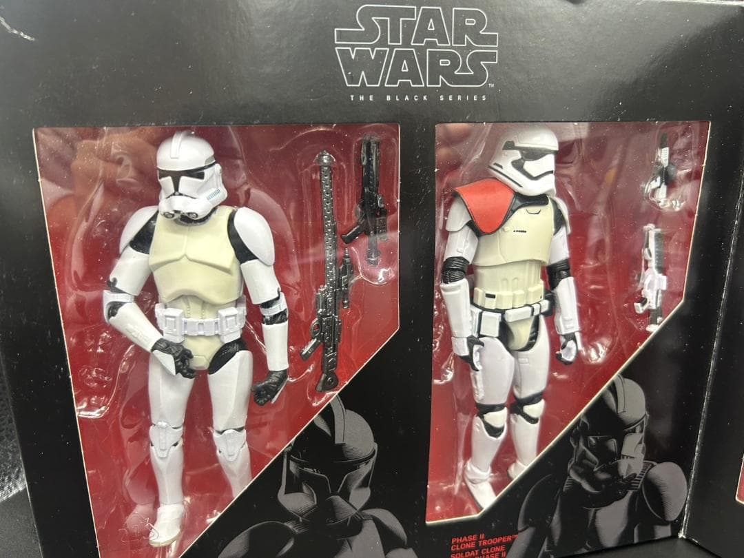 スターウォーズ ブラックシリーズ トルーパー4体セット 6インチ！