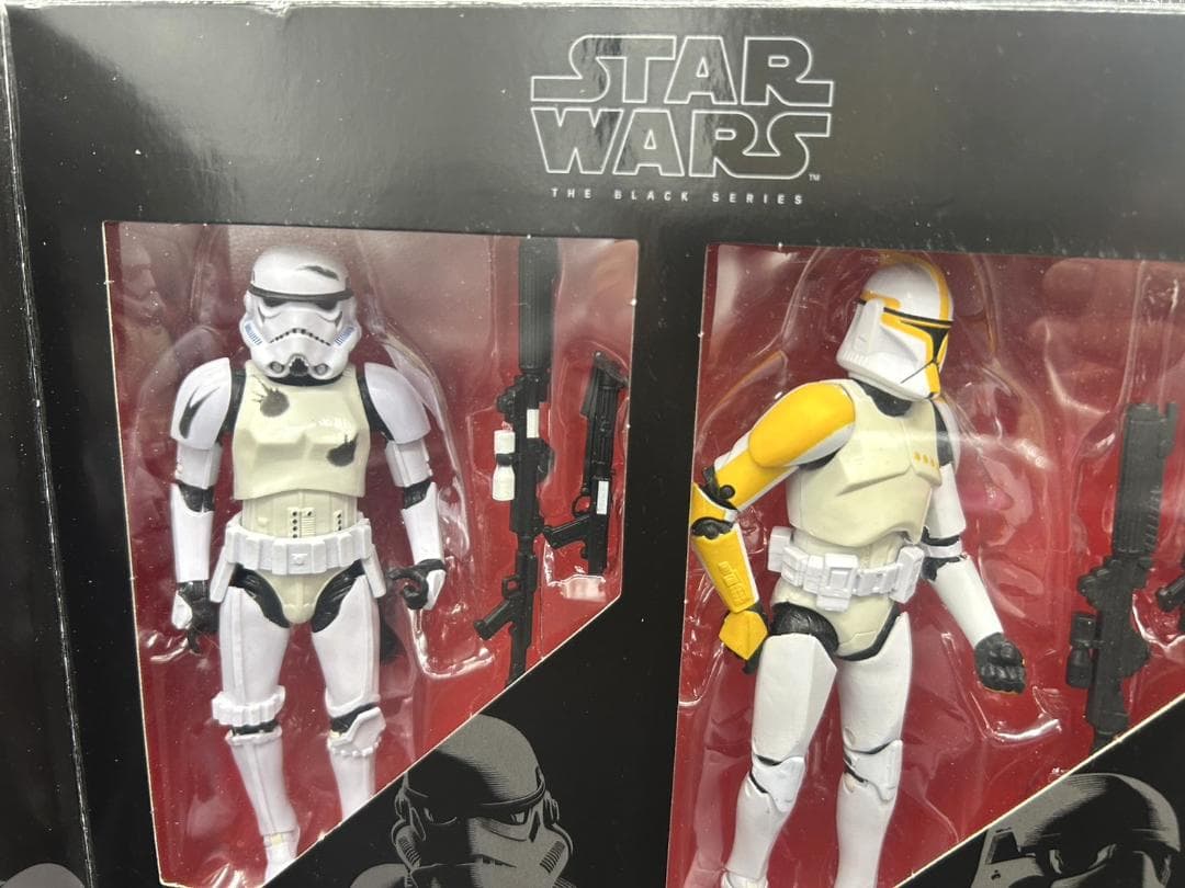 スターウォーズ ブラックシリーズ トルーパー4体セット 6インチ！