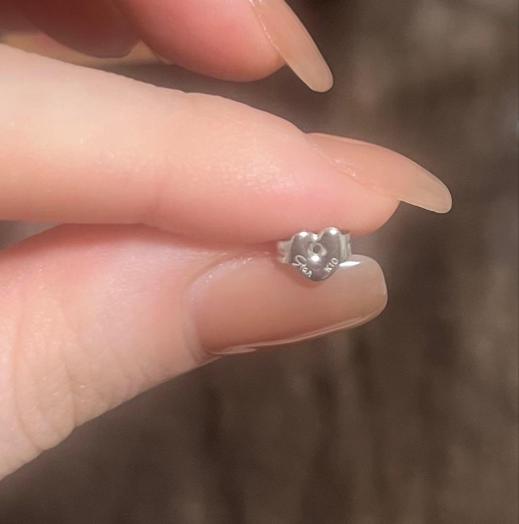 保証書あり】K10 ピアス PRISM シルバーの通販はau PAY マーケット