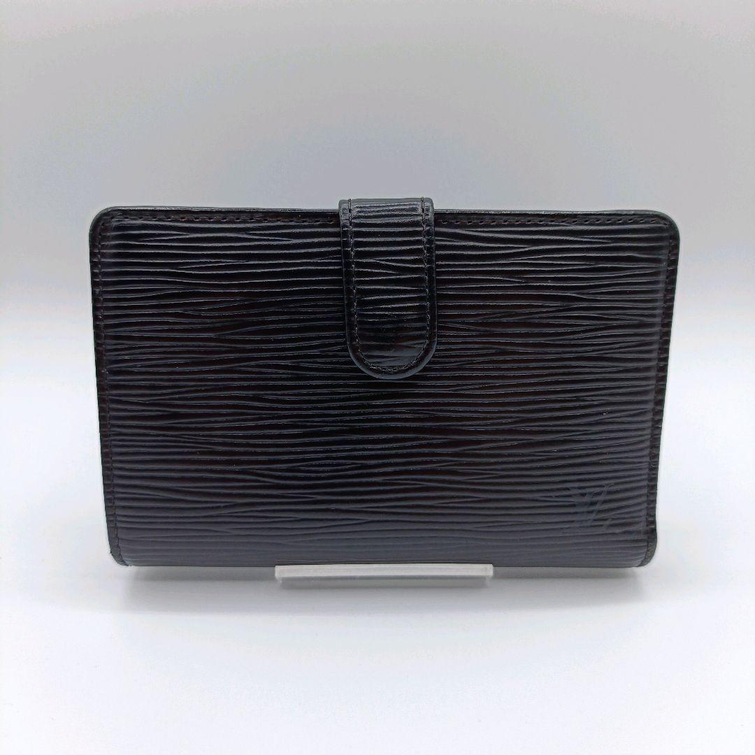 ルイヴィトン エピ ポルトモネ ビエ ヴィエノワ ノワール 黒 がま口 財布