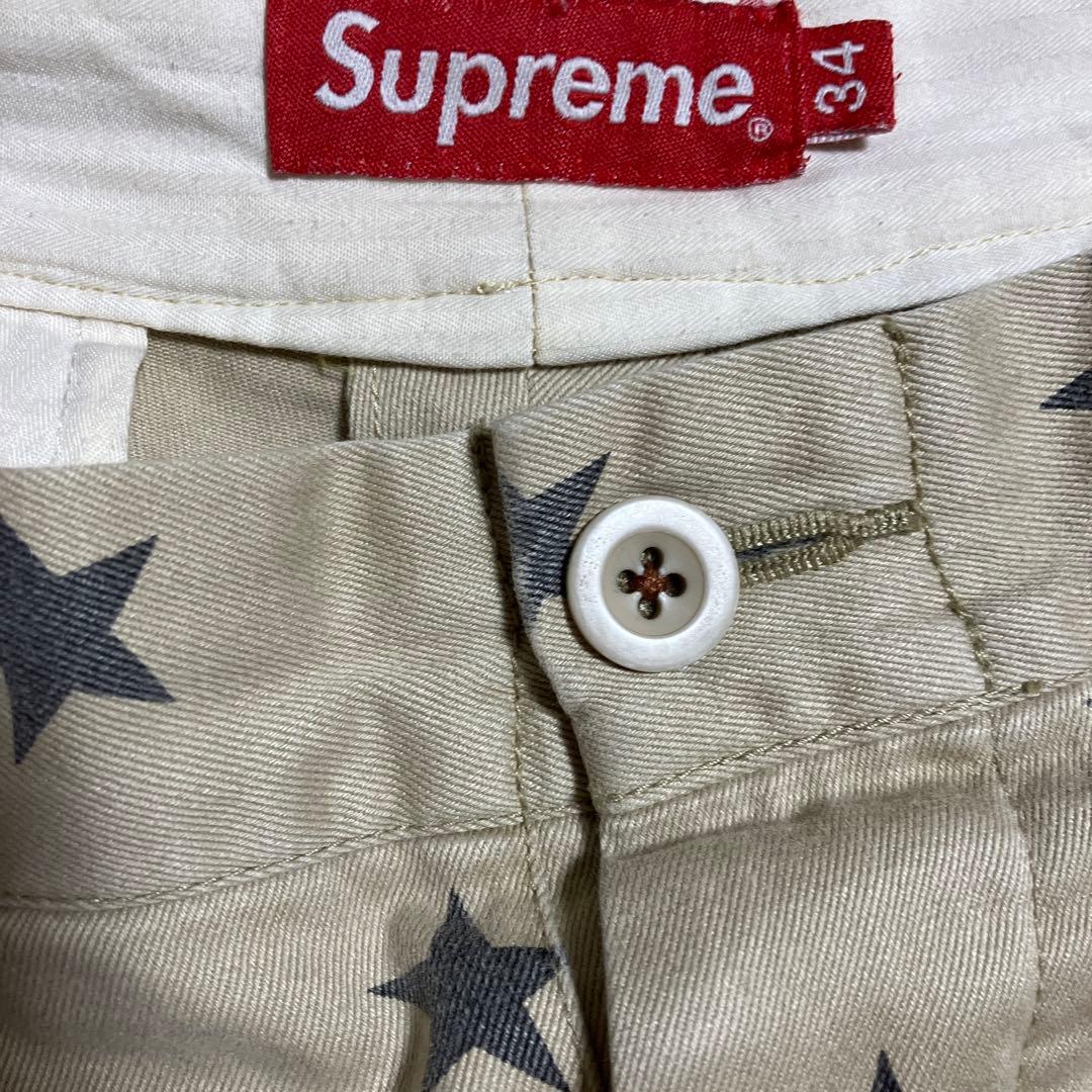 22ss supreme pin up chino stars W34