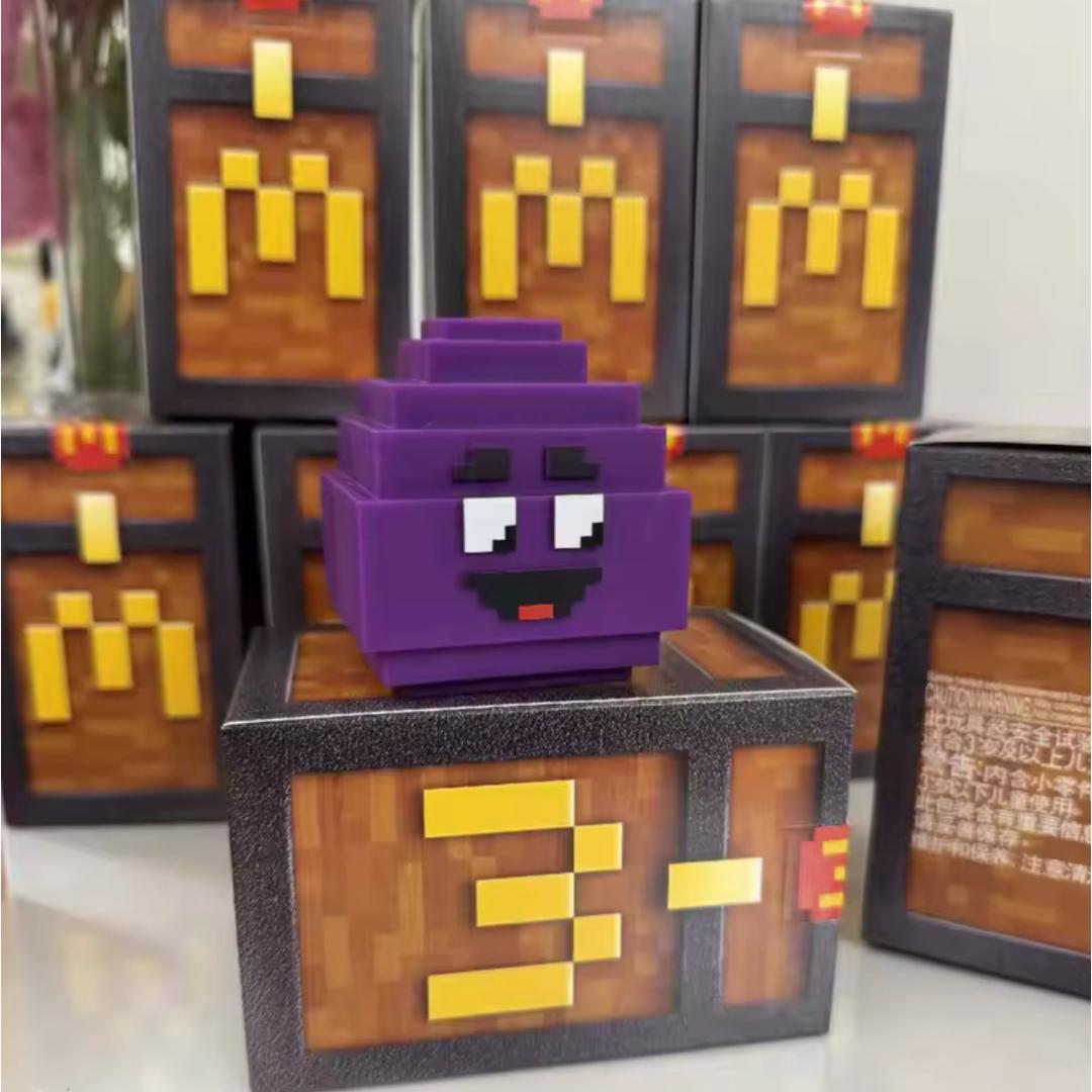 ◆新品◆コンプ◆海外限定マクドナルド キャラクター マイクラ コラボ フィギュア