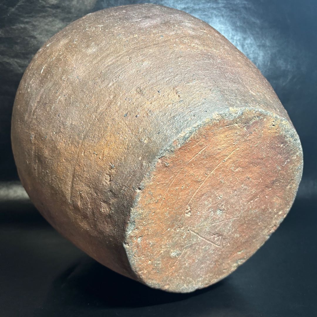 ☆古陶磁/古備前 大壺 窯印！幅 約37㎝・高さ 約