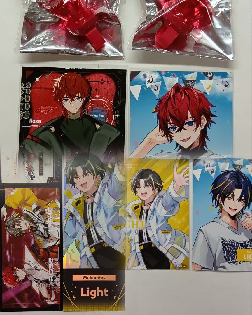 めておら ロゼ 明雷らいと らいと stpr リングライト ブロマイド セブン