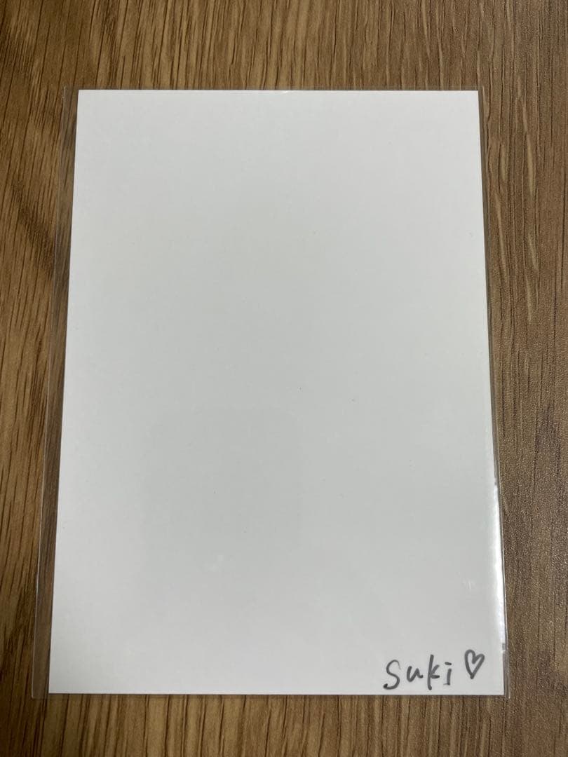 山下葉留花 脈打つ感情 会場購入特典 ポストカード 直筆サイン入り 11