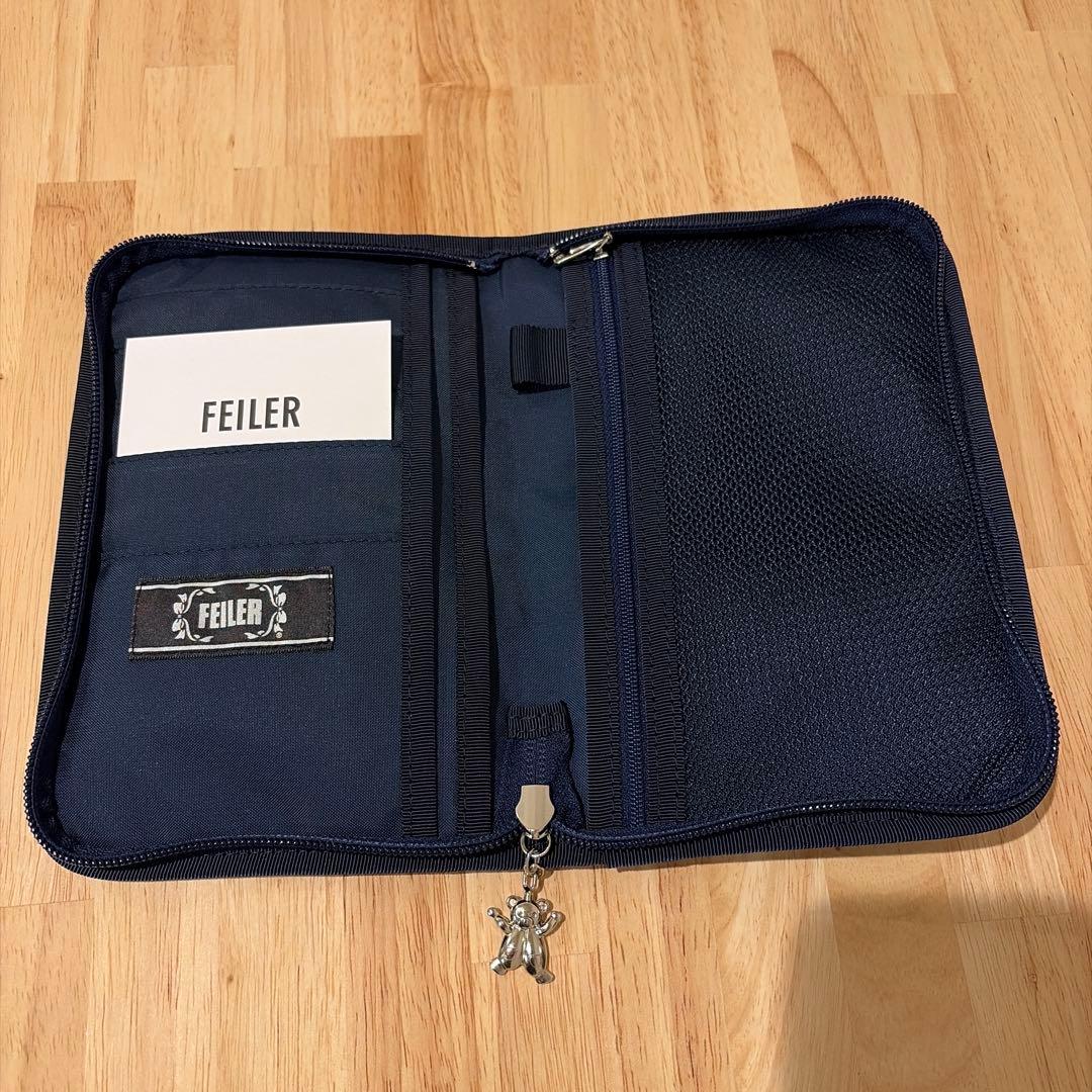 新品未使用】学校フェイラー ハイジ マルチケース ネイビー 完売品