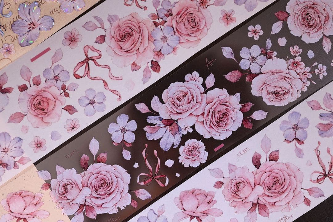 ⭐️SALE⭐️小白家文創《朝雾》海外マスキングテープ　マステ 【2514】