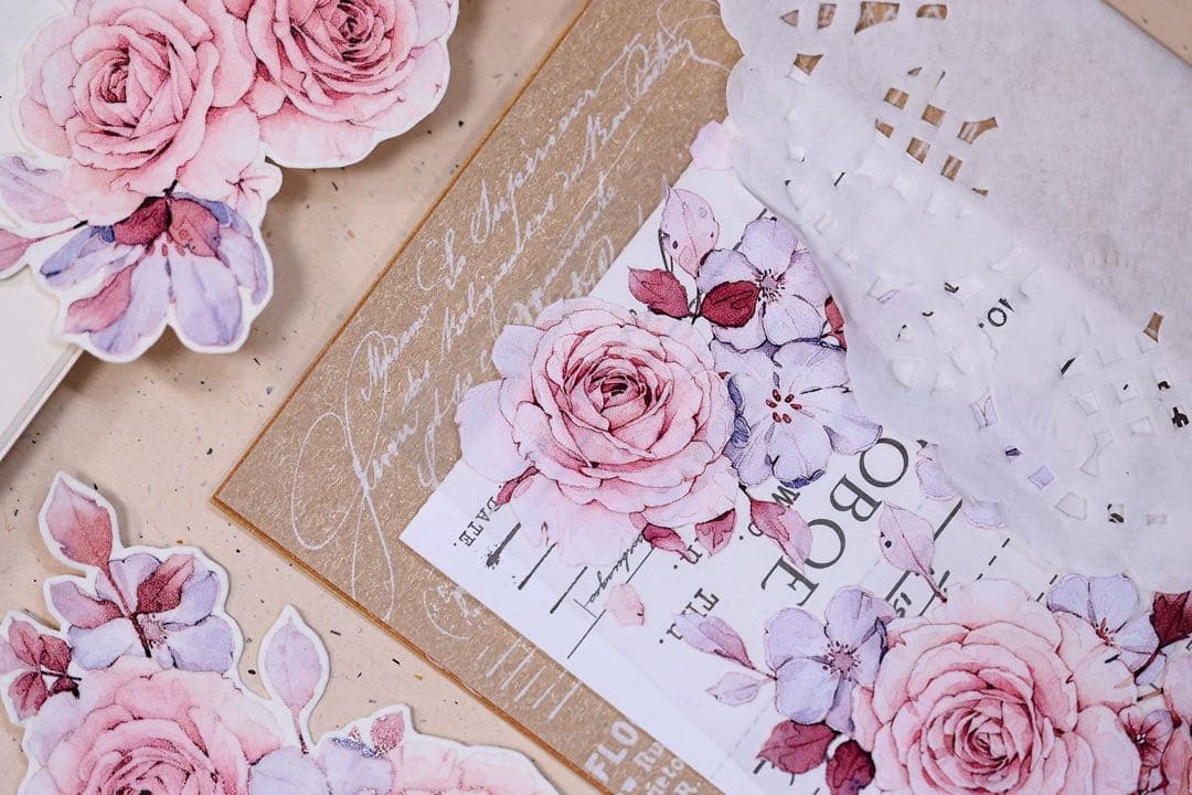 ⭐️SALE⭐️小白家文創《朝雾》海外マスキングテープ　マステ 【2514】