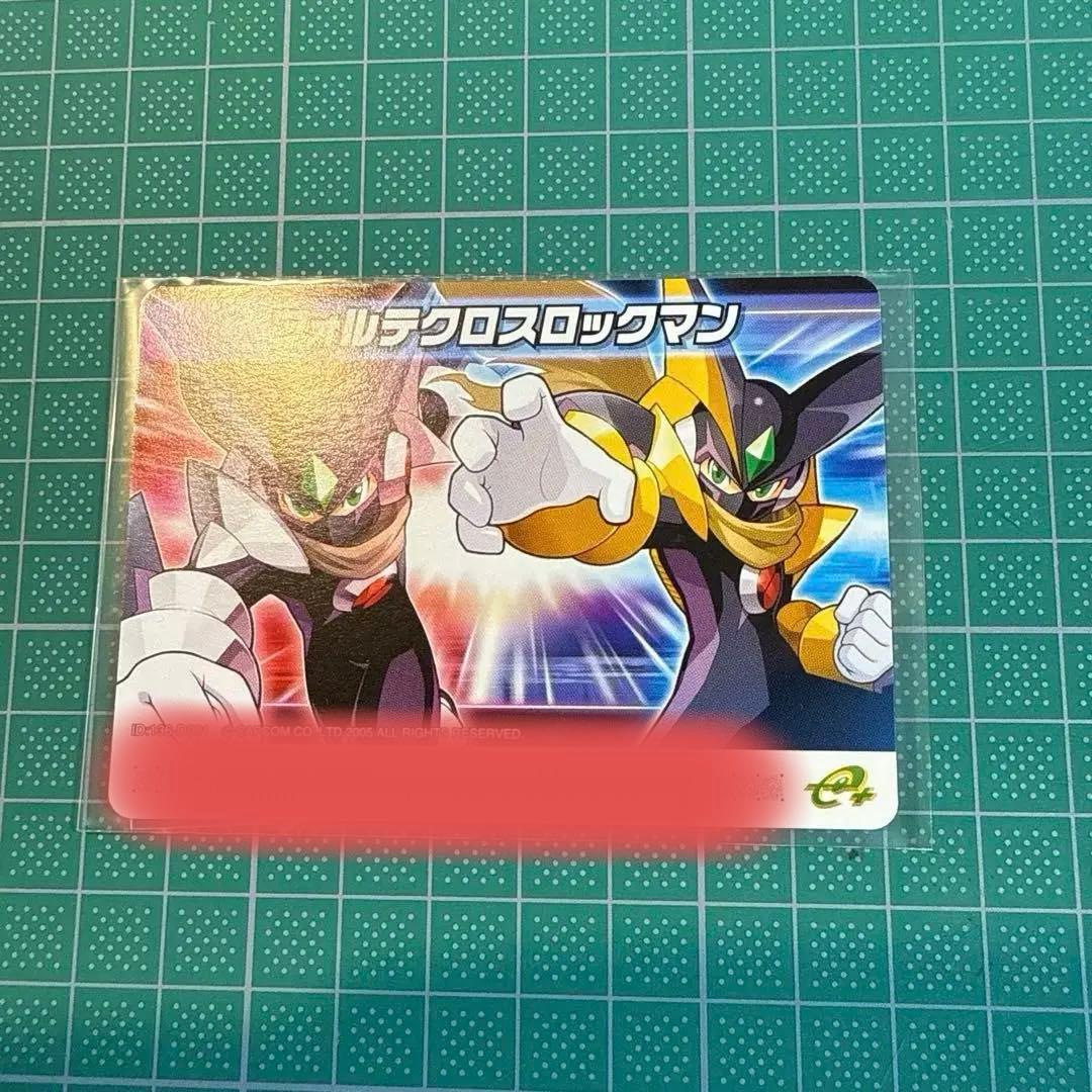 ロックマンエグゼ　デュエマ　映画　入場者プレゼント　勇騎恐皇フォルテ付き