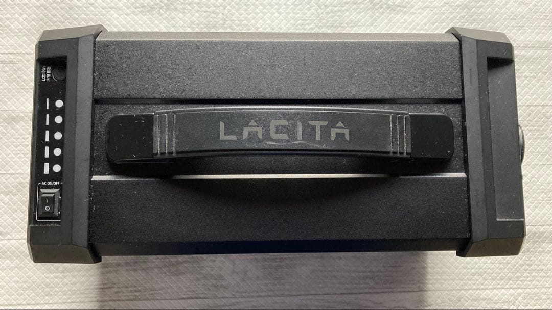 LACITA ENERBOX - 01 ラチタ エナーボックス ブラック