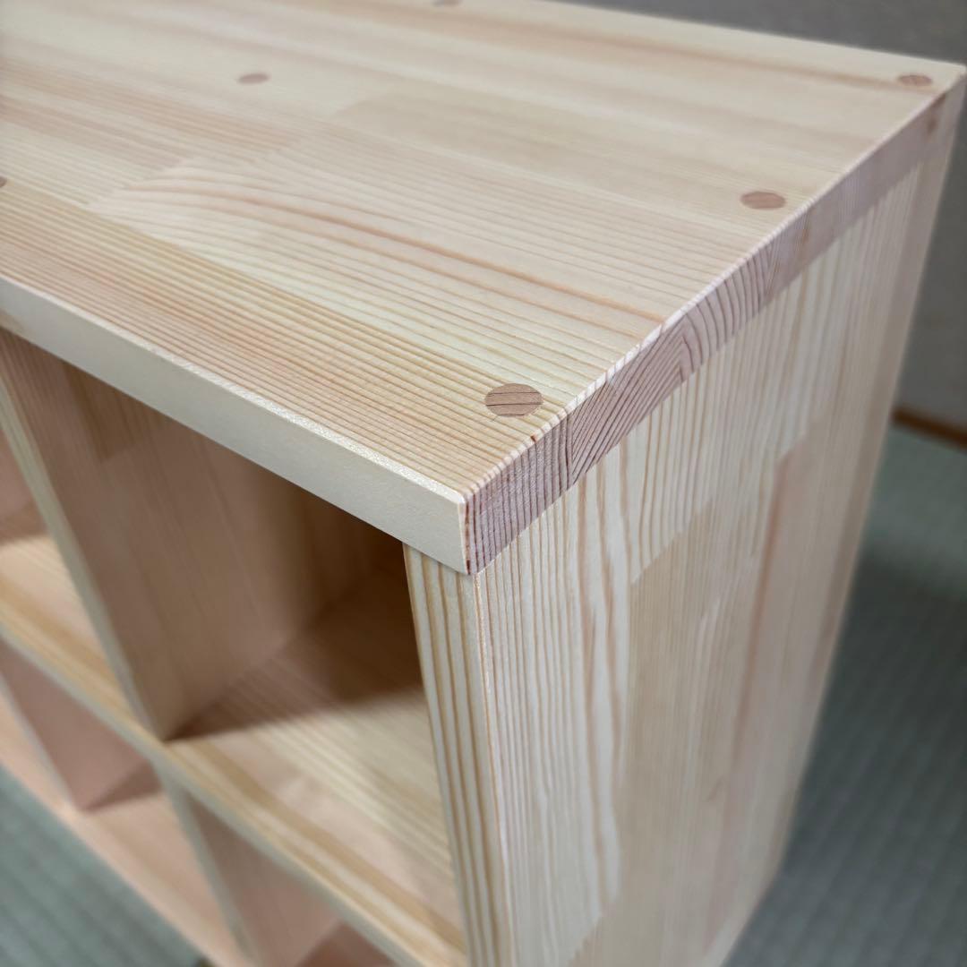 ハンドメイド 格子 棚 小物入れ オーダー受け付けます。