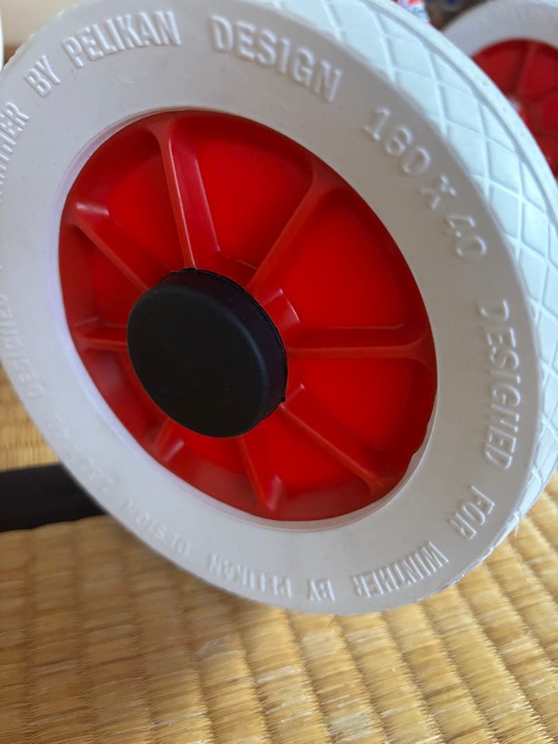 最終値下！高級品！winther 赤白　三輪車