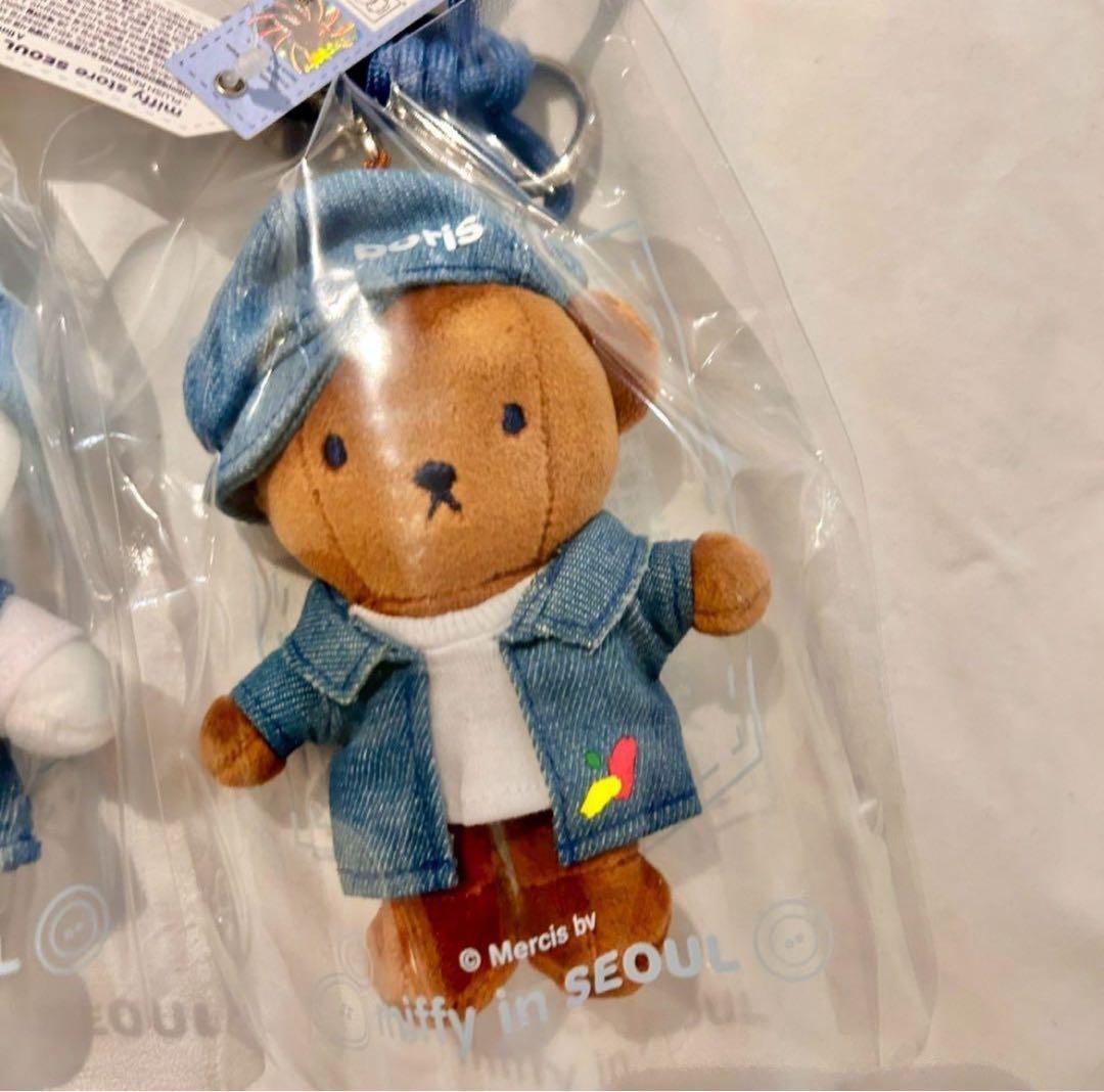 韓国限定 ミッフィー ソウル 限定 キーホルダー 3体セット - メルカリ
