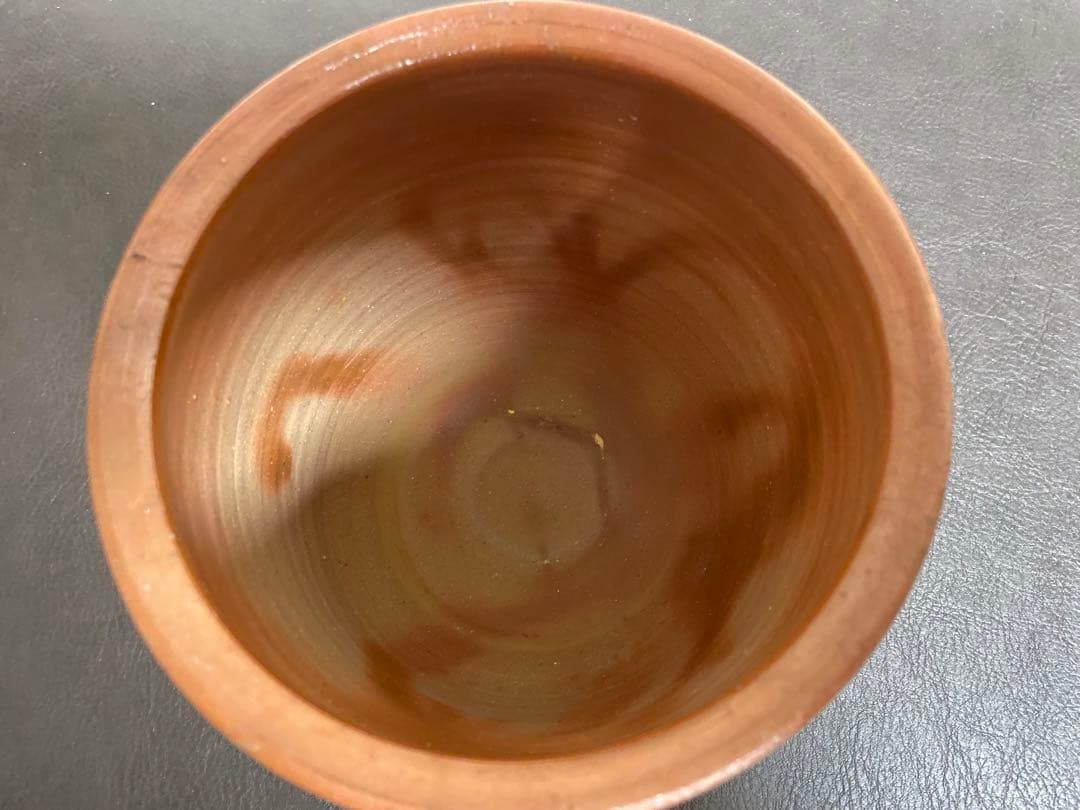 伊勢崎満 備前緋襷 棒ノ先水指 堀内宗完書付 備前焼 水指 茶道具