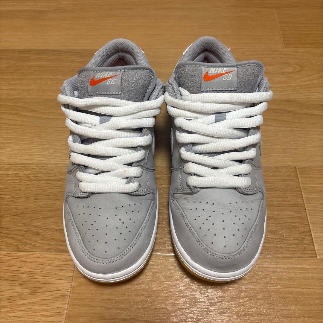 熊*ん様 Nike SB Dunk Low Orange Label \"Grey