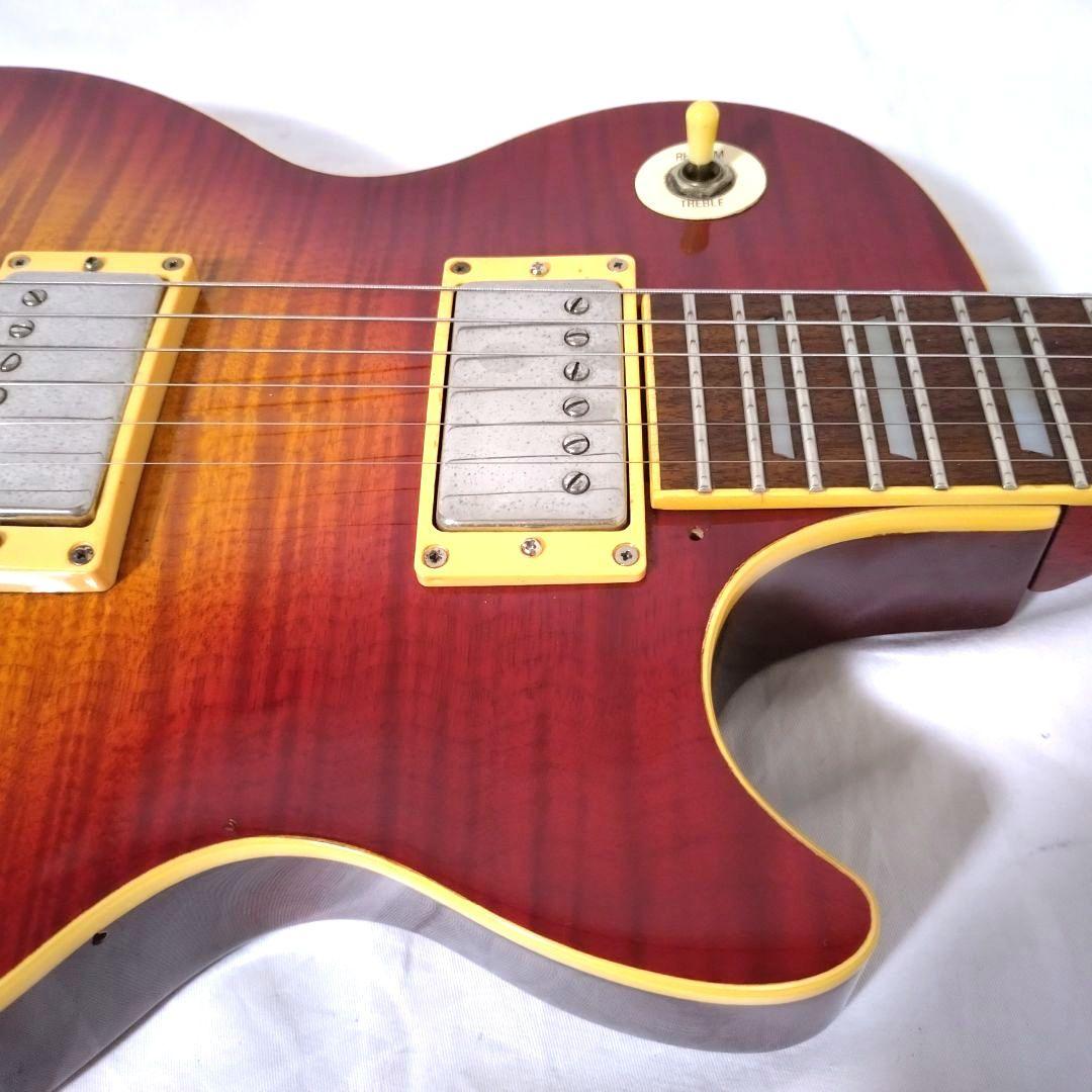 Epiphoneレスポールスタンダード現状渡し音出し確認済みトラ杢虎杢