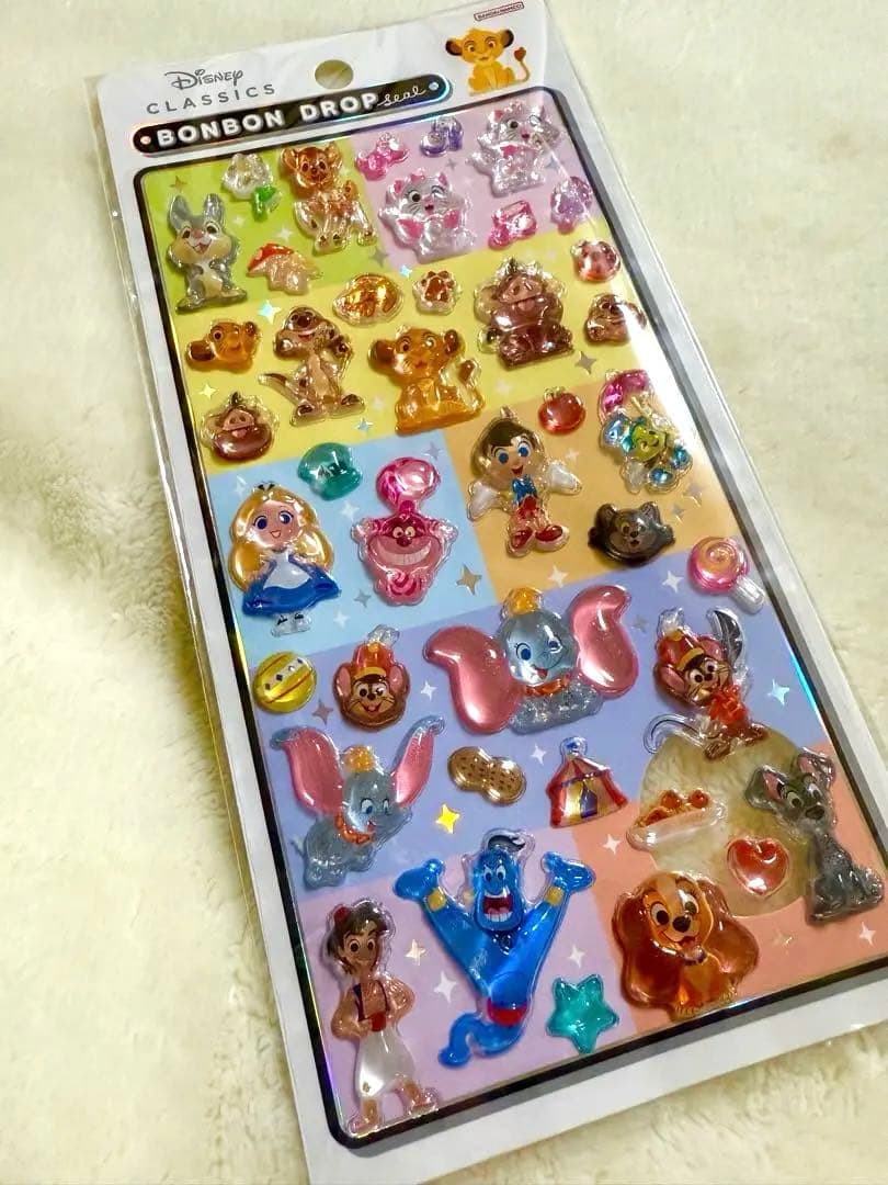 ボンボンドロップシール　クラシック　ディズニー