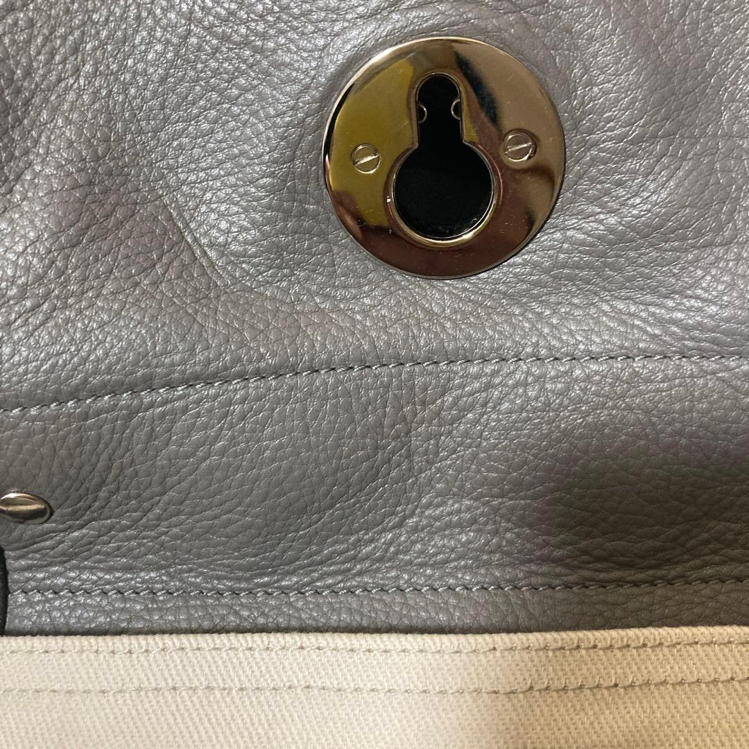 SAINT LAURENT グレー ハンドバッグ