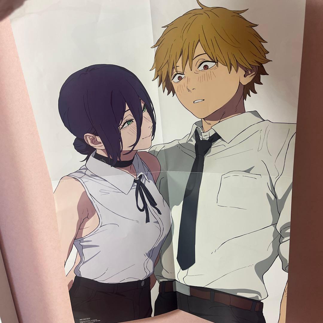 チェンソーマンGrandistaフィギュア ポスター、雑誌付き