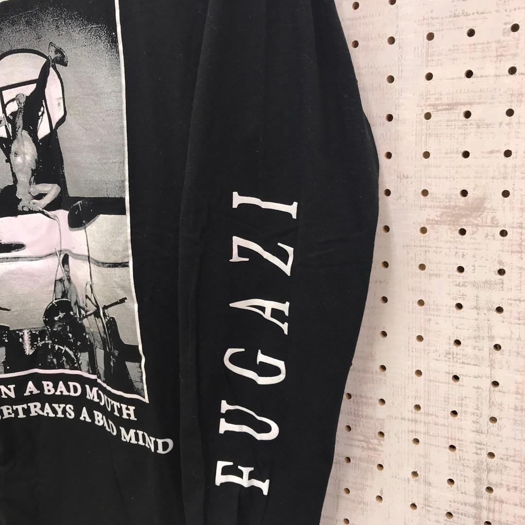 FUGAZI フガジ merchcons製 DCハードコア雄 袖プリントロンT - メルカリ