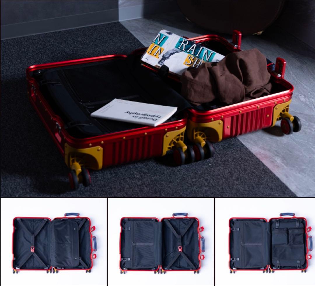 TylerStyler スーツケース キャリー 機内持込 軽量 防水 限定品 赤