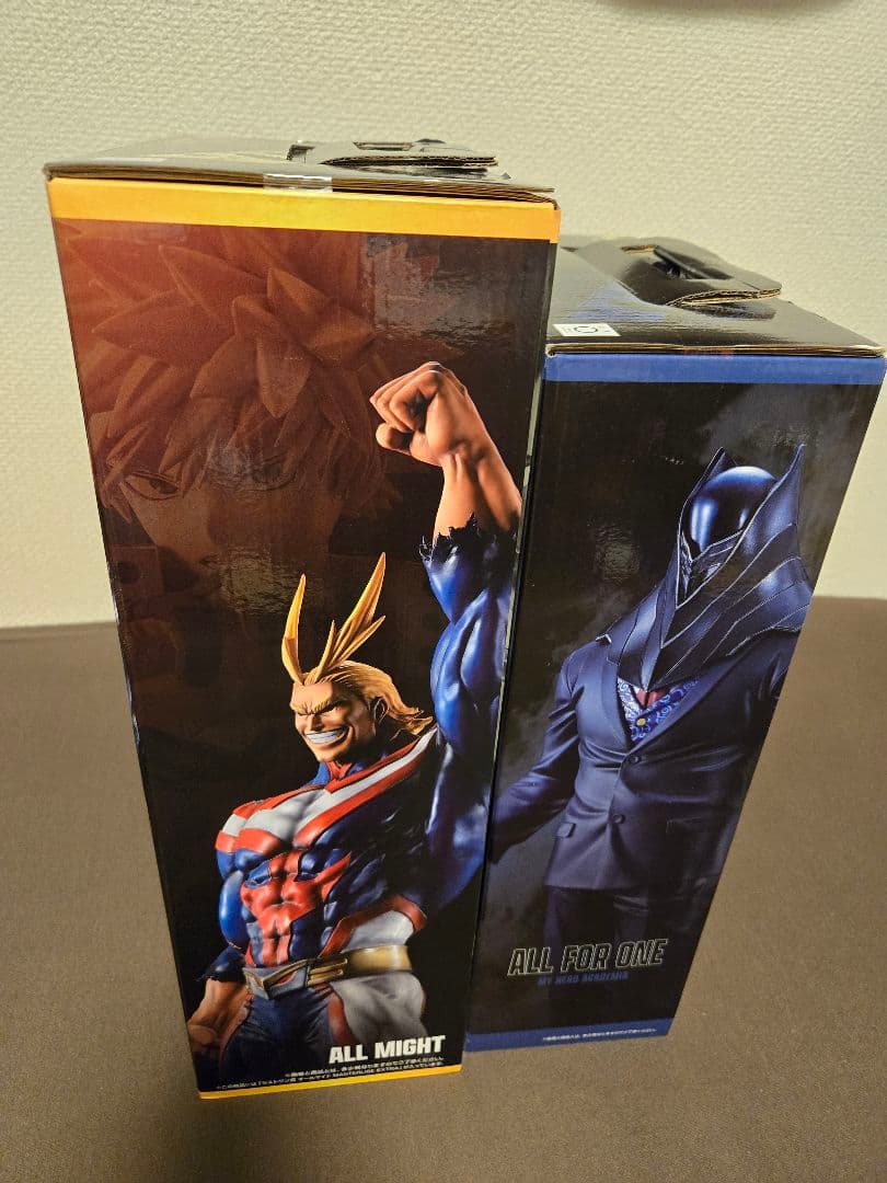 ヒロアカ一番くじ】オールフォーワン×オールマイト 18点セット