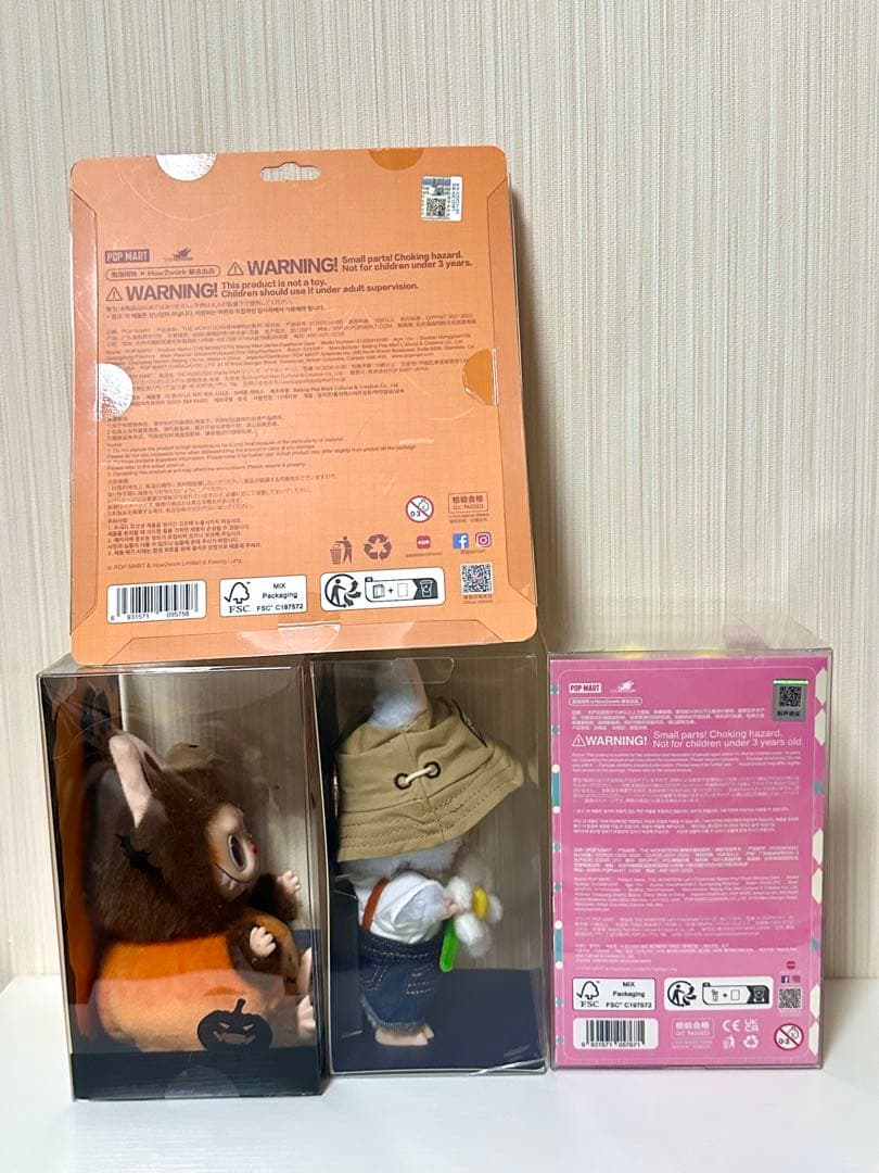 POPMART THE MONSTERS ラブブぬいぐるみ4点セット