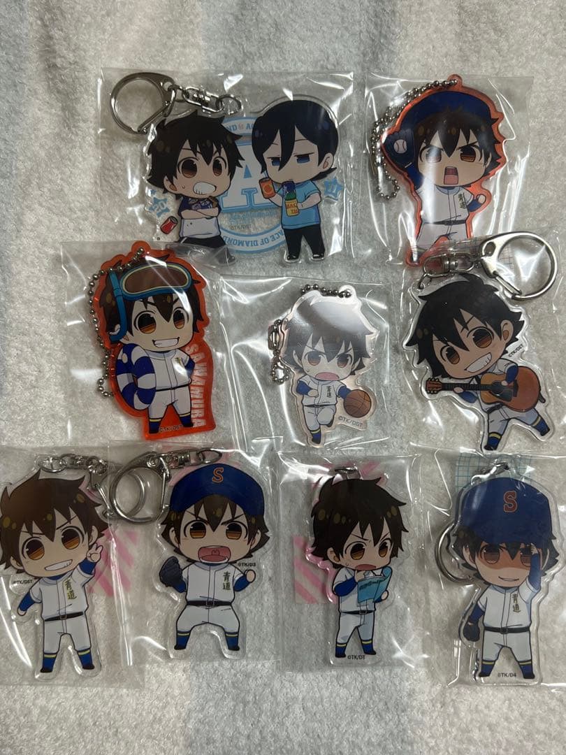 ダイヤのA プリンセスカフェ 沢村栄純缶バッジセット