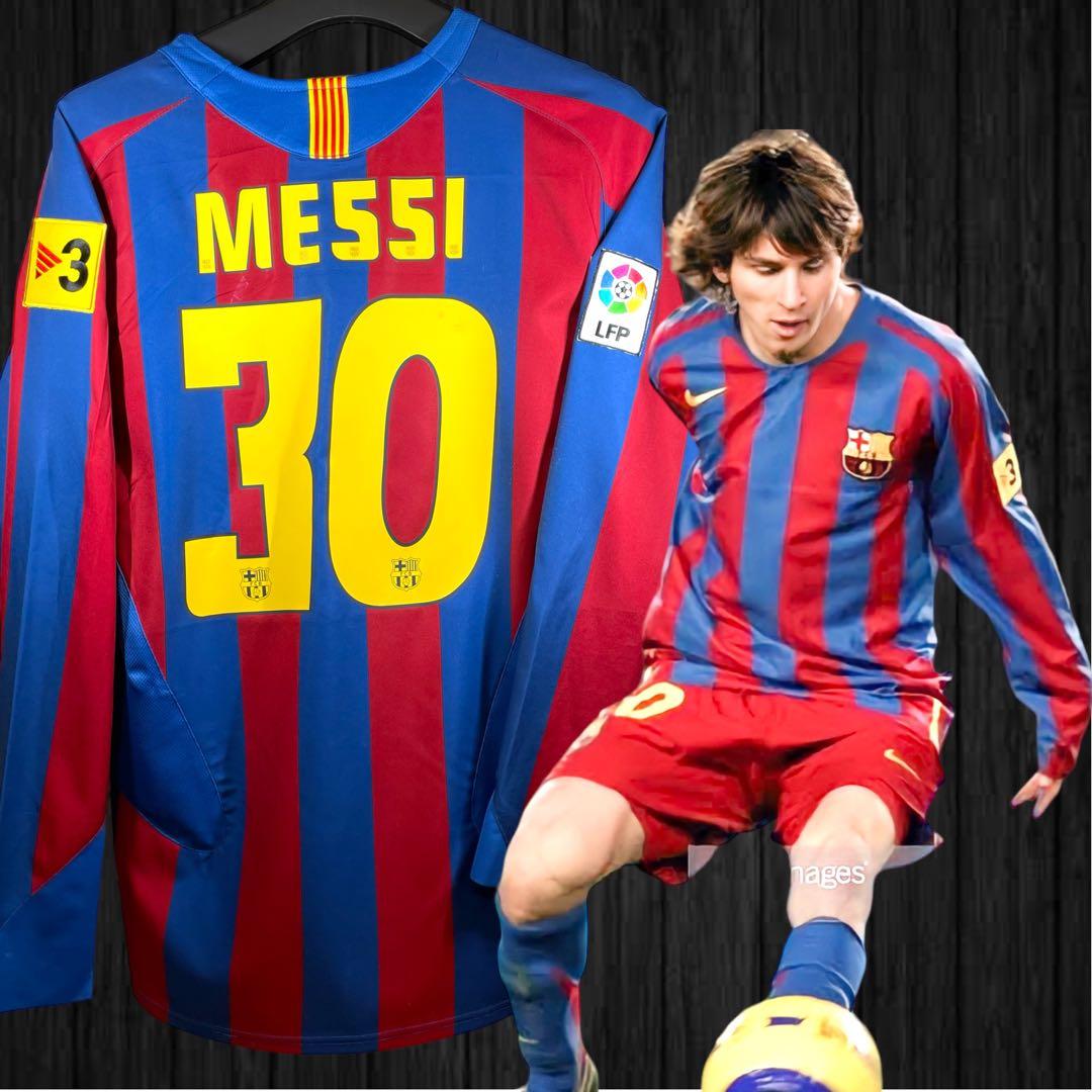 FCバルセロナ 05-06シーズン長袖ユニフォーム