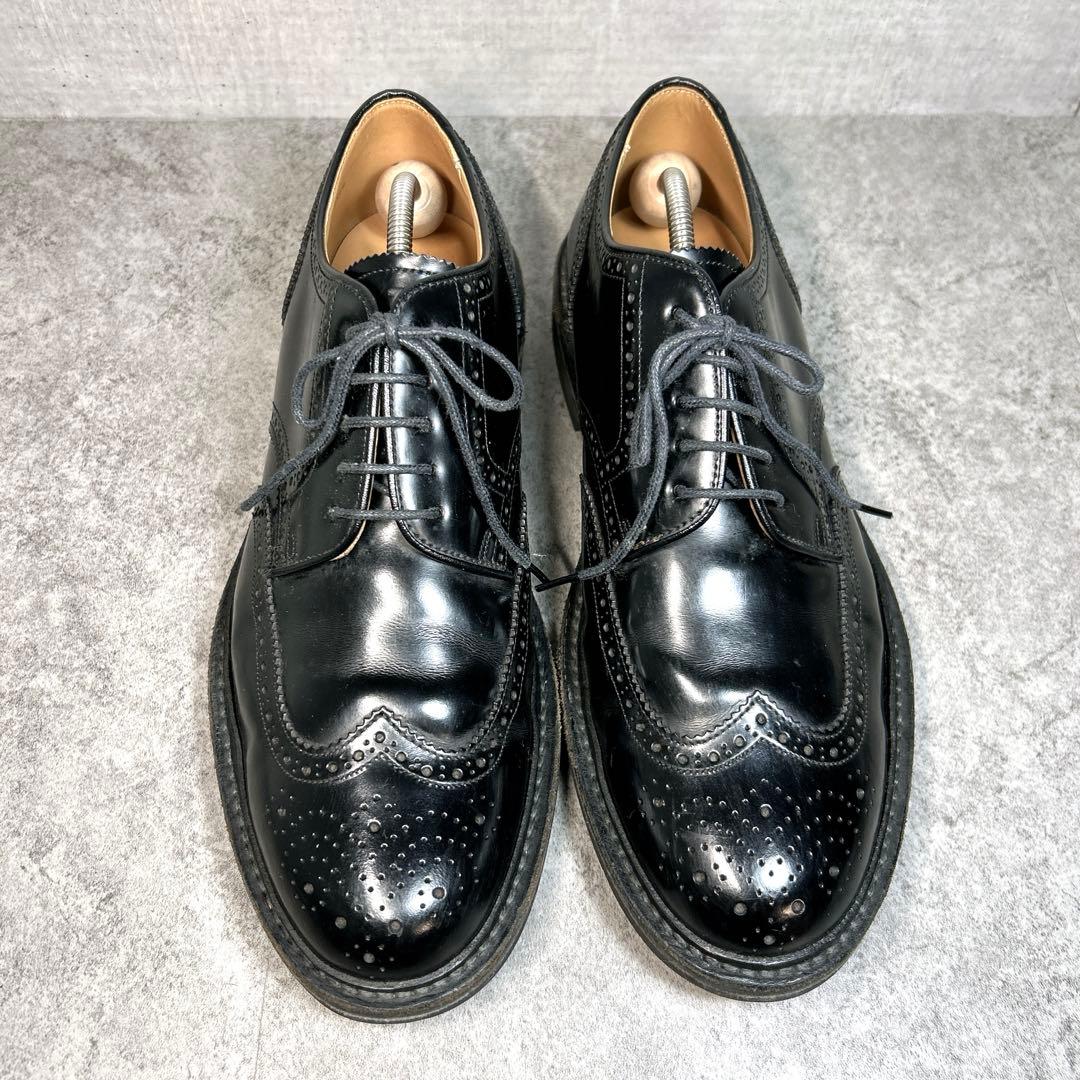 極美品【REGAL】ビジネスシューズ/JU17/メダリオン/ウイングチップ/革靴