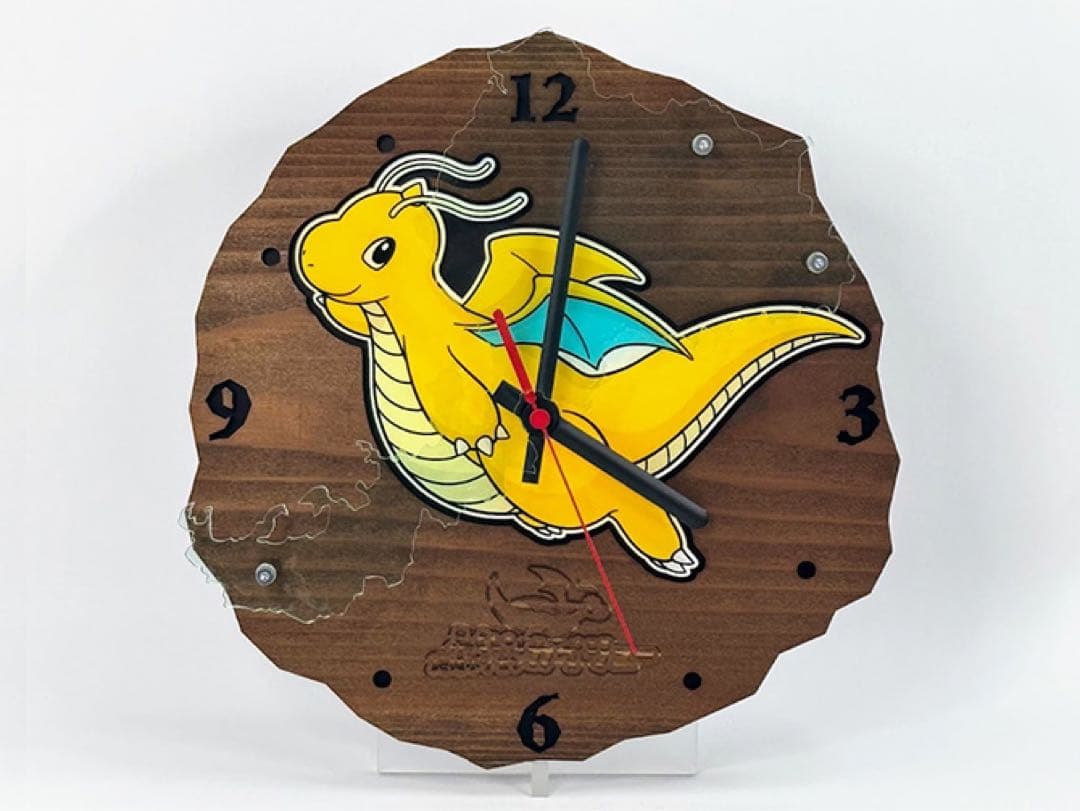 【福井限定】カイリュー壁掛け時計