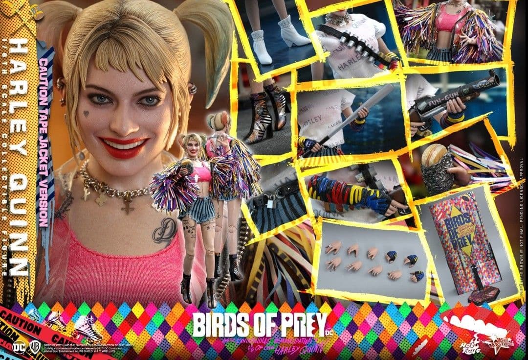 新品 ホットトイズ 1/6 ハーレイ・クイン コーションテープ版