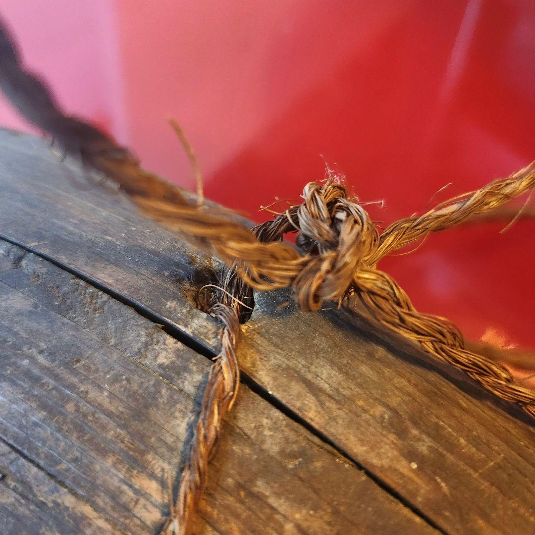 昔の古民具、農機具、畑を耕す為に、牛の背に装着