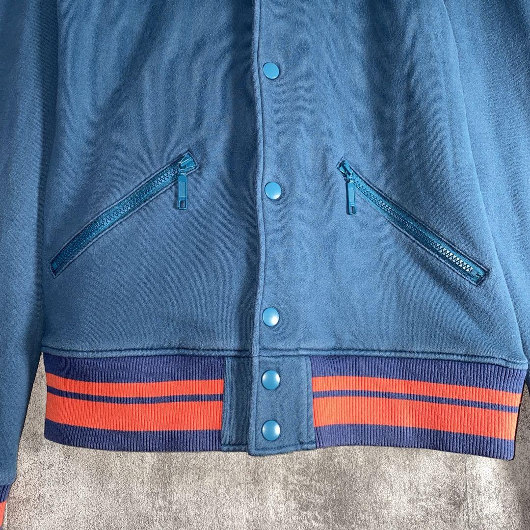 ヴィンテージ風 オニツカタイガー　1949 刺繍ロゴ ジャケット　背面虎　M