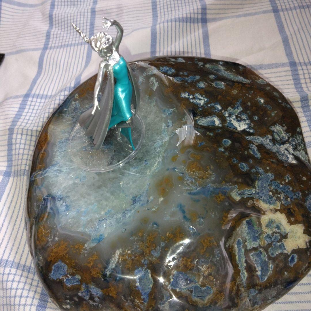 青瑪瑙ドーム、原石、ジオード、開運、縁起物、観賞石、パワーストーン