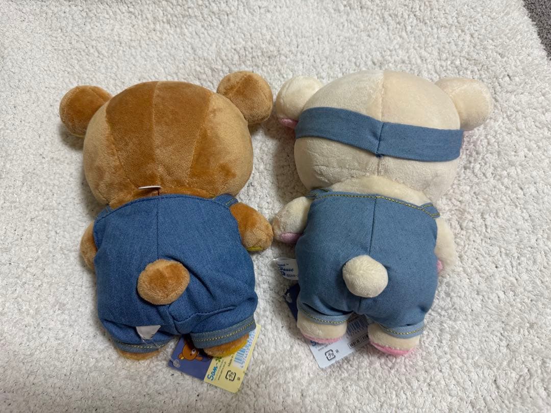 【軽井沢デニムハウス限定】リラックマ&コリラックマぬいぐるみ2点セット