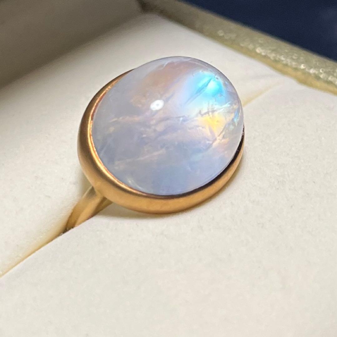 MARIHA マリハEarth Drops リング　レインボームーンストーン美品