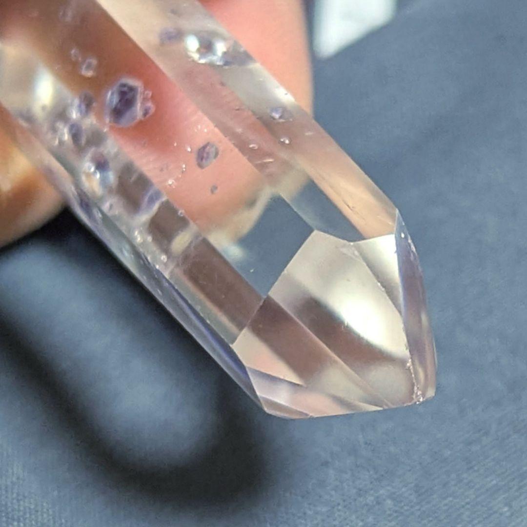 超希少☆最高品質 ブルーフローライト in クォーツ マダガスカル 蛍石