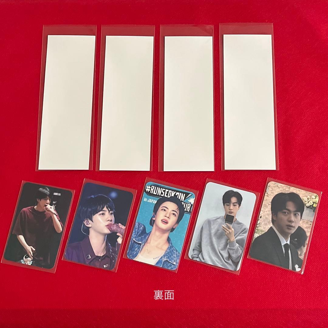BTS ロングステッカー・ブックマーク・ホログラム両面フォトカード等♡Jin