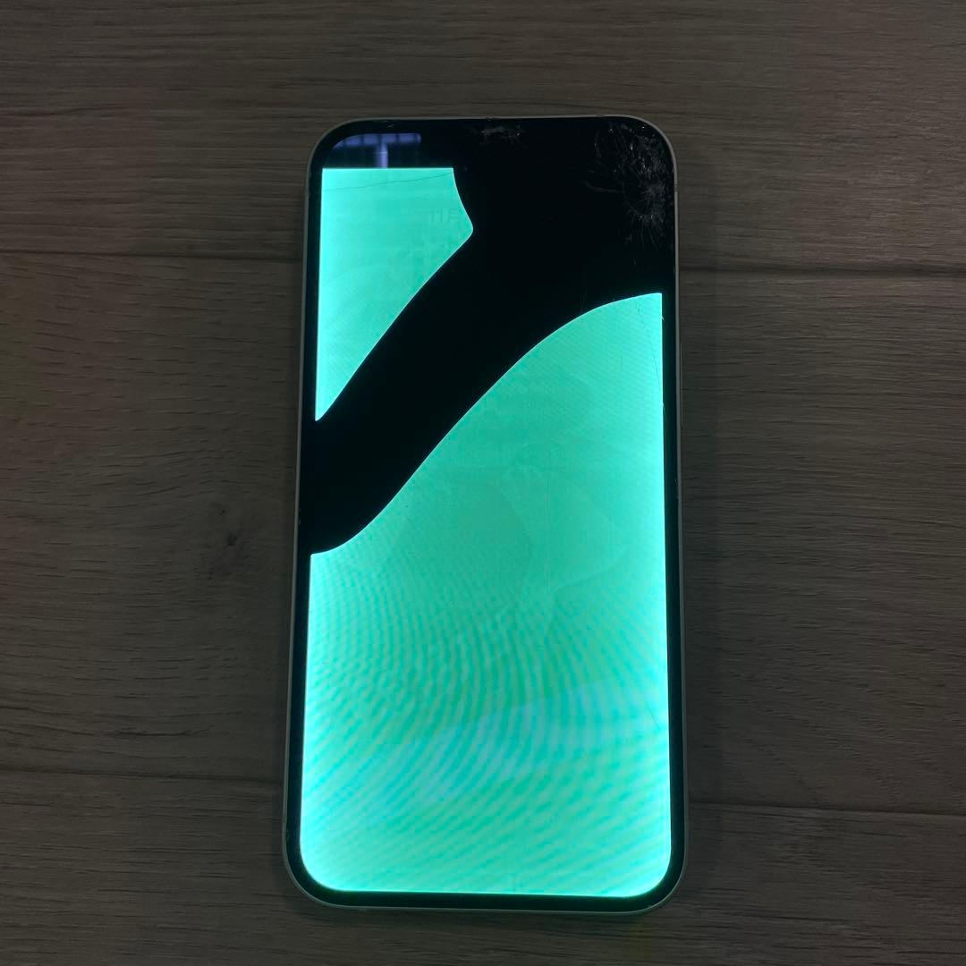 Apple iPhone 13 SIMフリー 128GB 本体 画面ひびあり