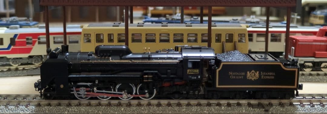 鉄道模型 D51 498 オリエントエクスプレス88